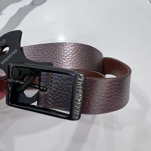 Birkenstock Women’s Metallic Brown Leather Belt